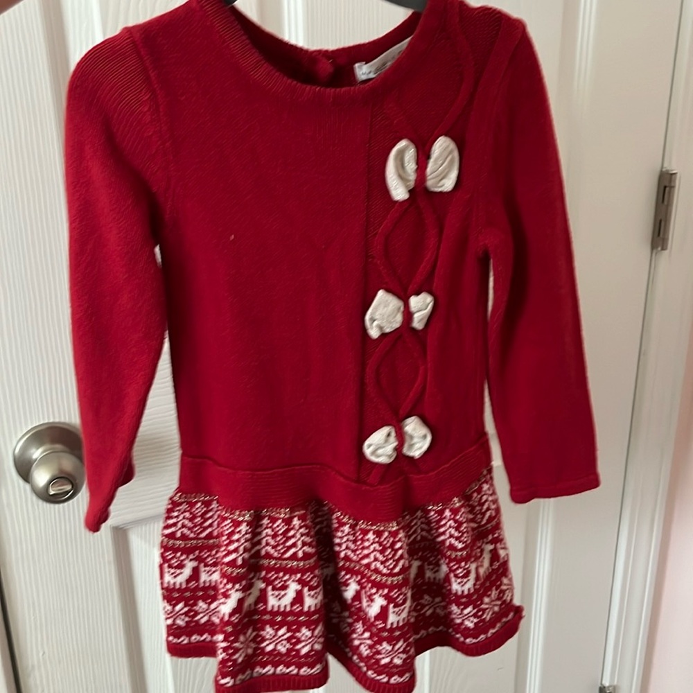 Maggie & Zoe red toddler dress size 3T